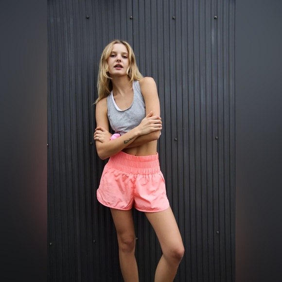 New🌟Free People Movement - The Way Home Shorts-Light pink - Picture 2 of 13